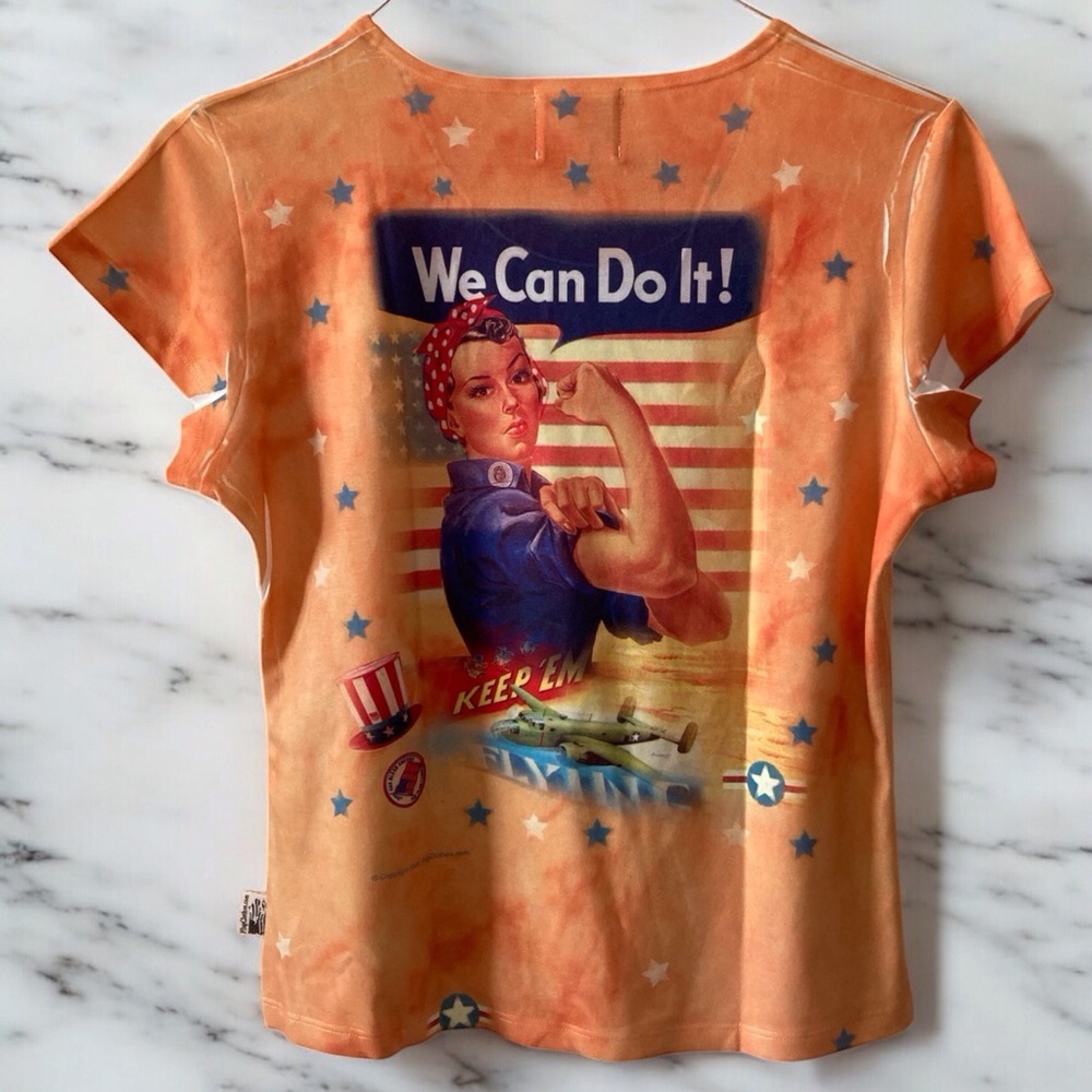Vintage Y2K 2004 NWT Rosie the Riveter Tee | Rare Limited Edition size XL